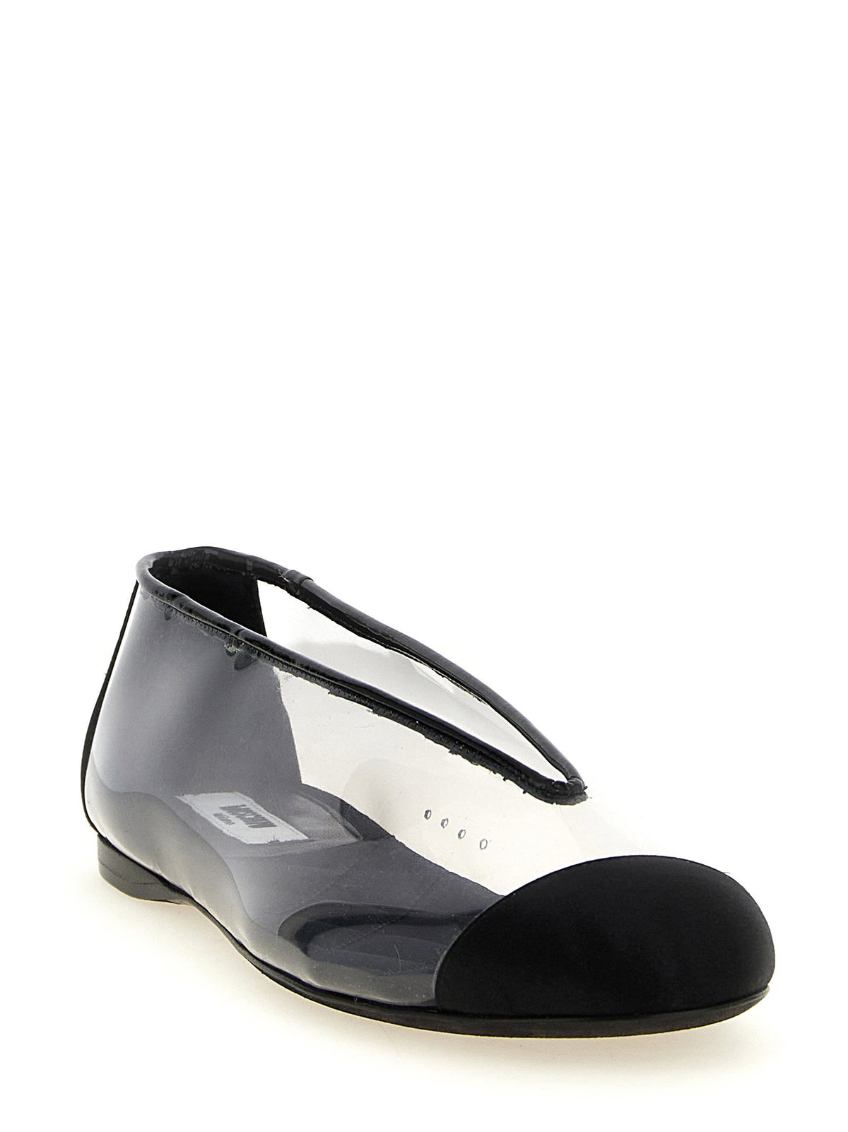 Moschino Pvc Ballet Flats-Flat Shoes-[Adult]-[Female]-2022 Online Blue Zone Planet