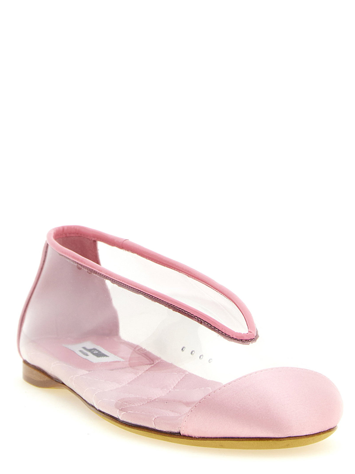 Moschino Pvc Ballet Flats-Flat Shoes-[Adult]-[Female]-2022 Online Blue Zone Planet