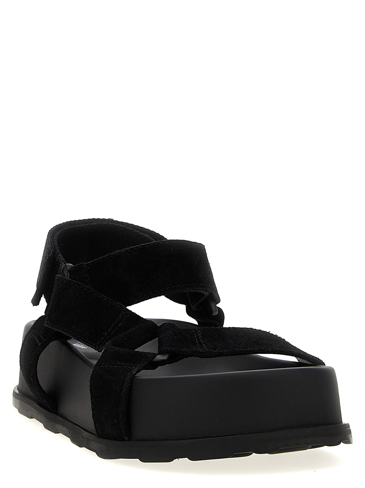 Moschino Suede Sandals-Sandals-[Adult]-[Female]-2022 Online Blue Zone Planet