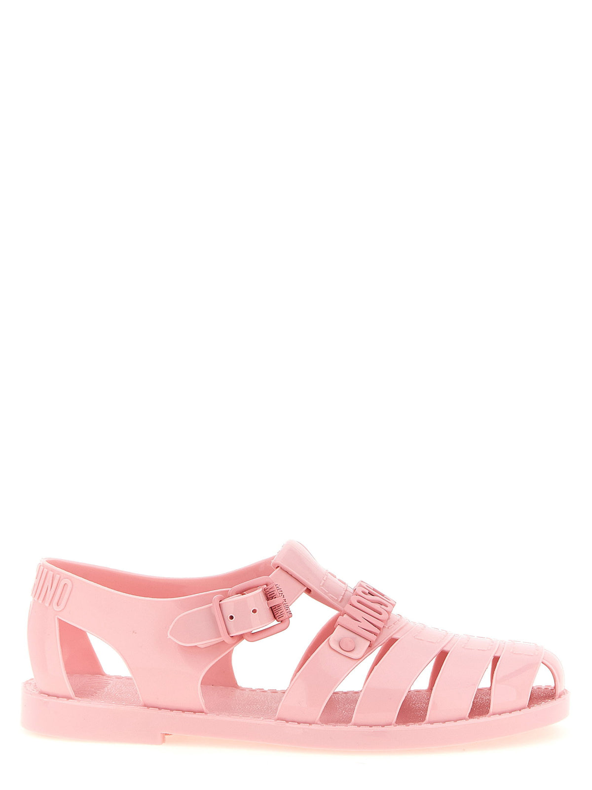 Moschino Jelly Sandals-Sandals-[Adult]-[Female]-35-Pink-2022 Online Blue Zone Planet