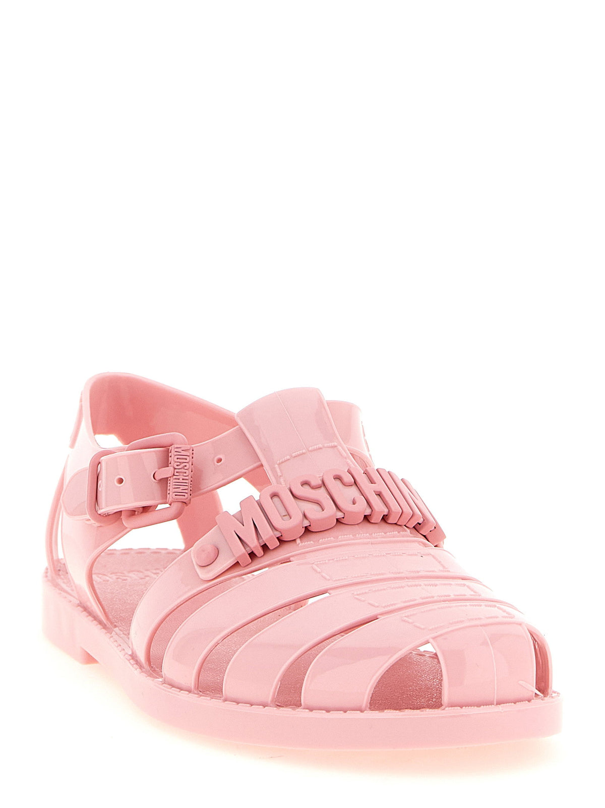 Moschino Jelly Sandals-Sandals-[Adult]-[Female]-2022 Online Blue Zone Planet