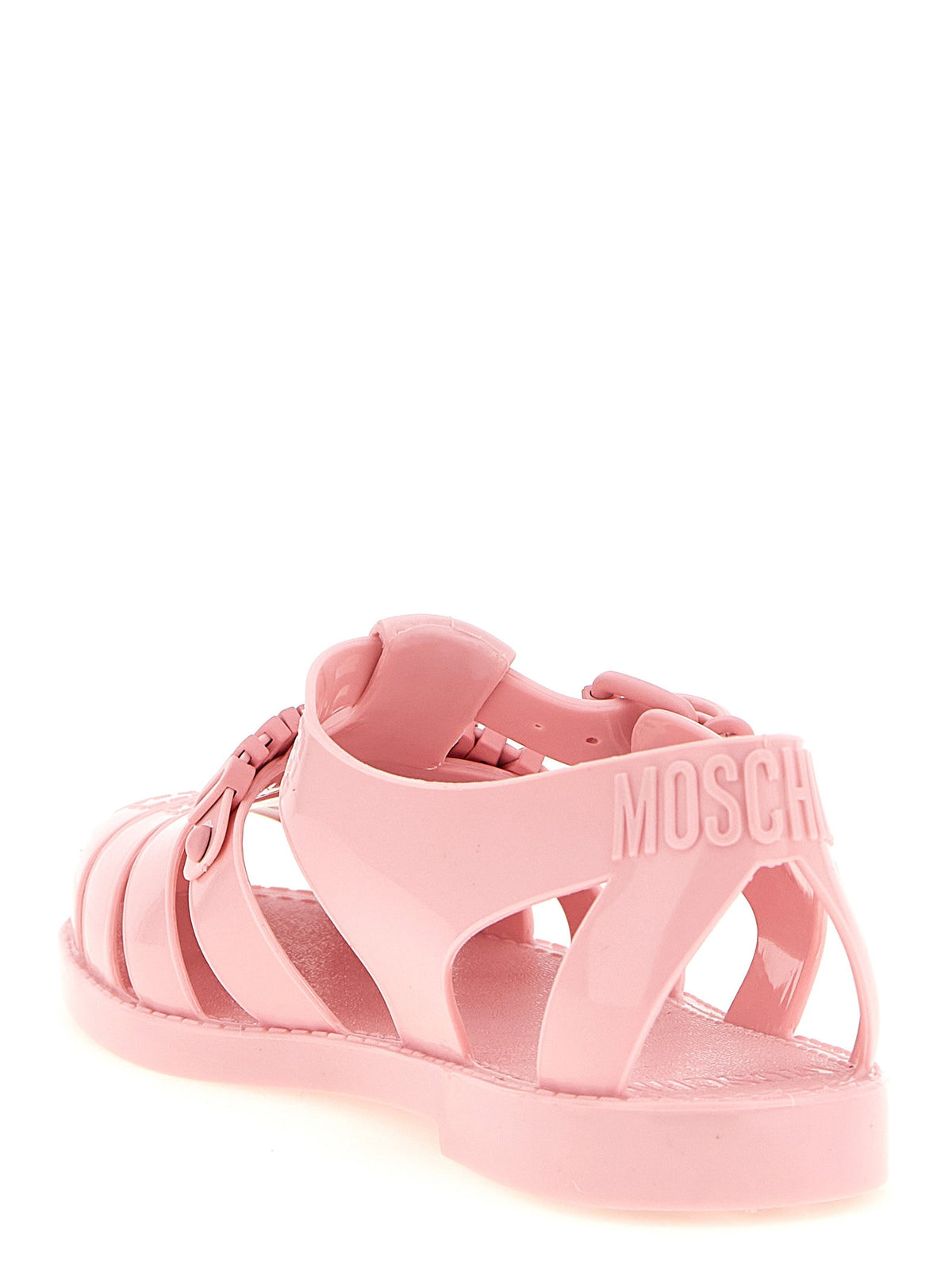 Moschino Jelly Sandals-Sandals-[Adult]-[Female]-2022 Online Blue Zone Planet