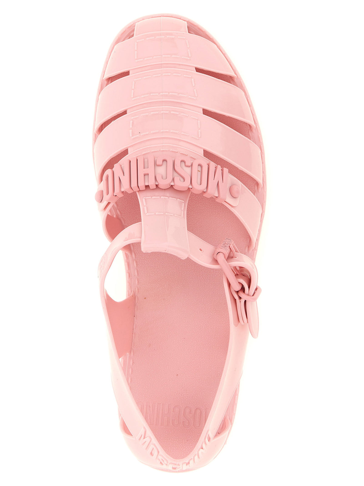 Moschino Jelly Sandals-Sandals-[Adult]-[Female]-2022 Online Blue Zone Planet