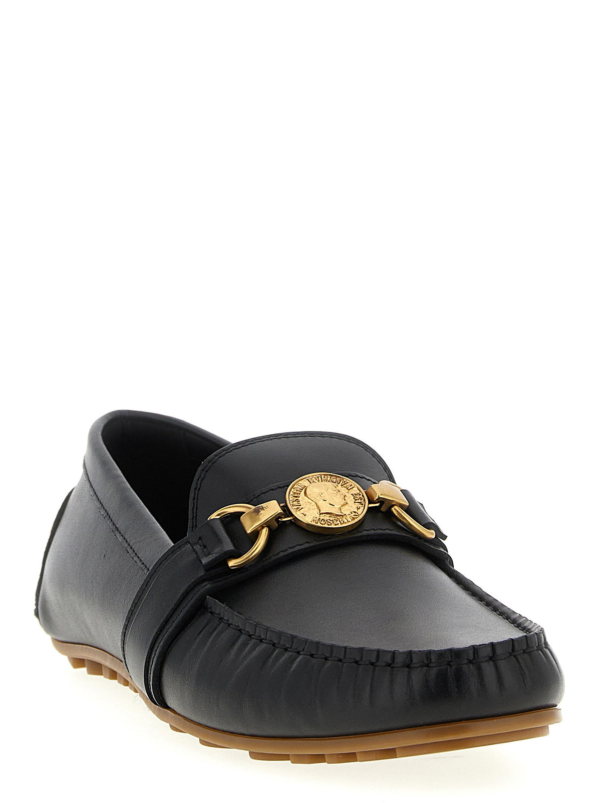 Moschino Penny Loafers-Moccasins-[Adult]-[Female]-2022 Online Blue Zone Planet