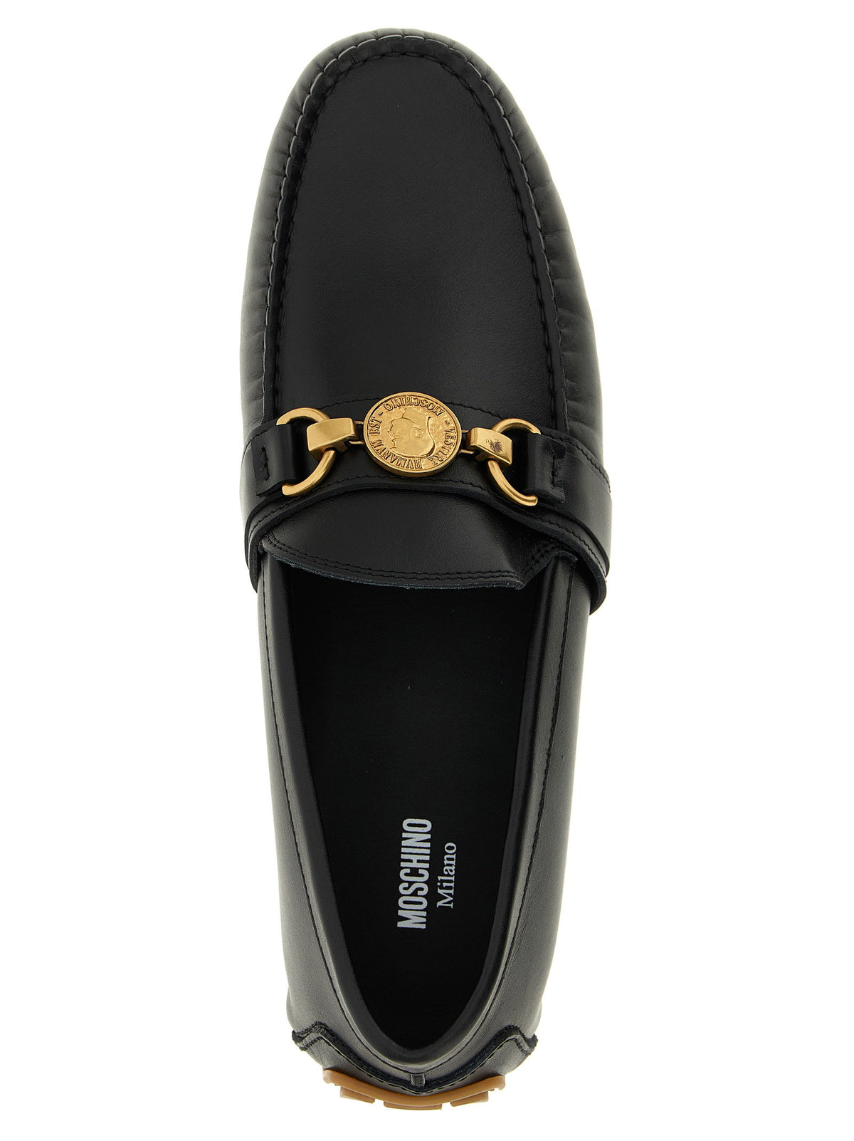 Moschino Penny Loafers-Moccasins-[Adult]-[Female]-2022 Online Blue Zone Planet