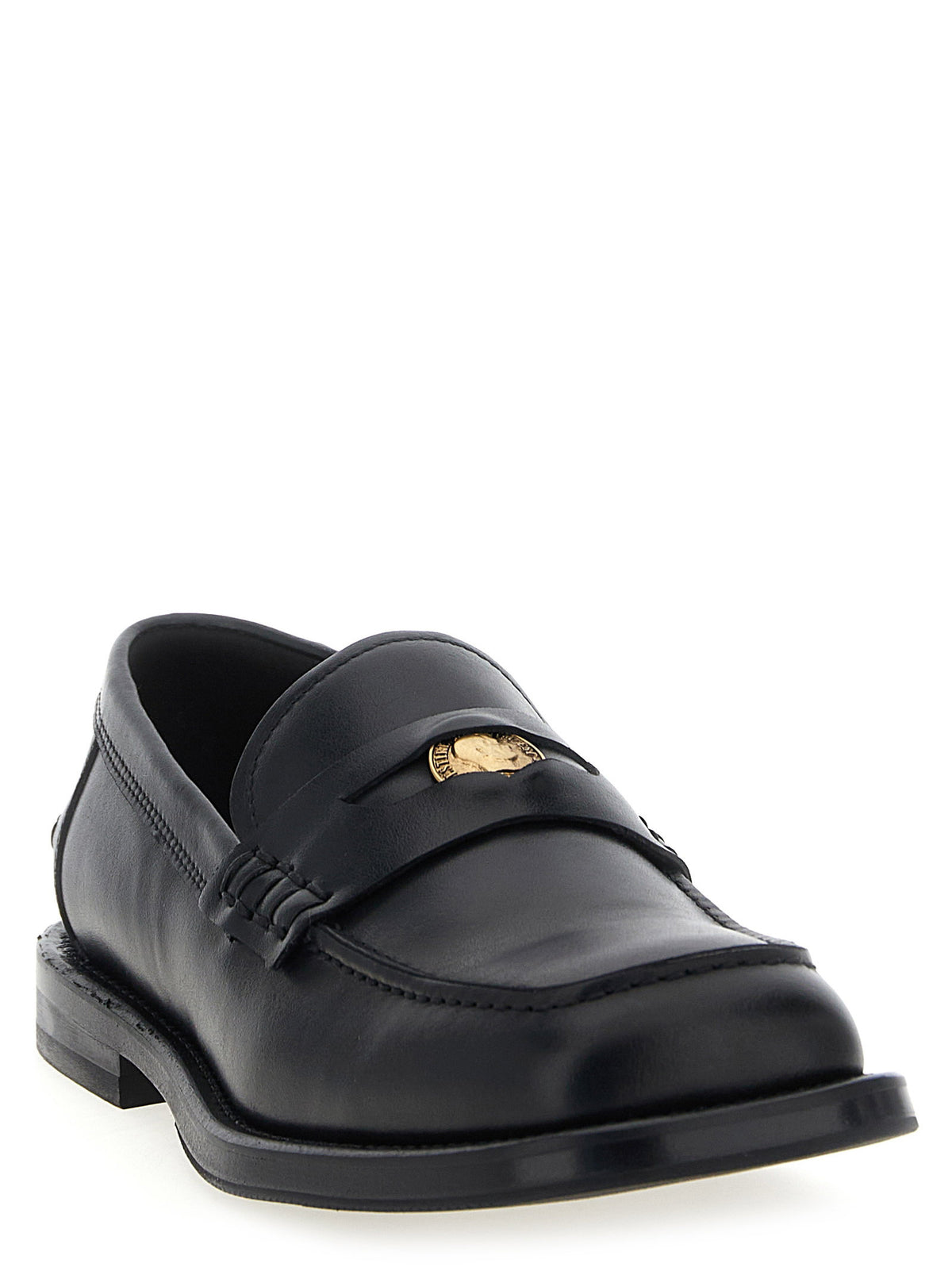 Moschino Berlin Loafers-Moccasins-[Adult]-[Female]-2022 Online Blue Zone Planet