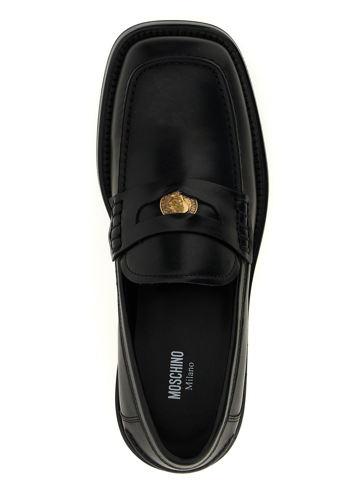 Moschino Berlin Loafers-Moccasins-[Adult]-[Female]-2022 Online Blue Zone Planet