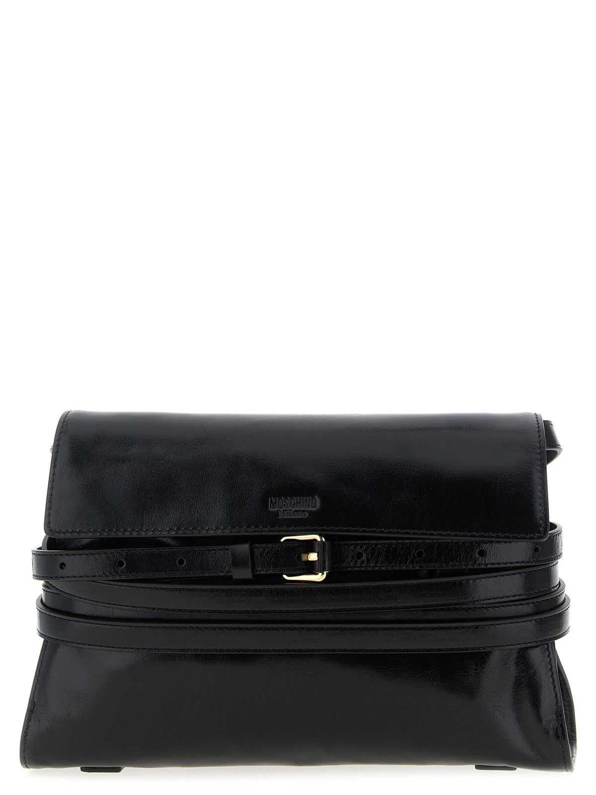 Moschino Tie Me Crossbody Bag-General-[Adult]-[Female]-UNI-Black-2022 Online Blue Zone Planet