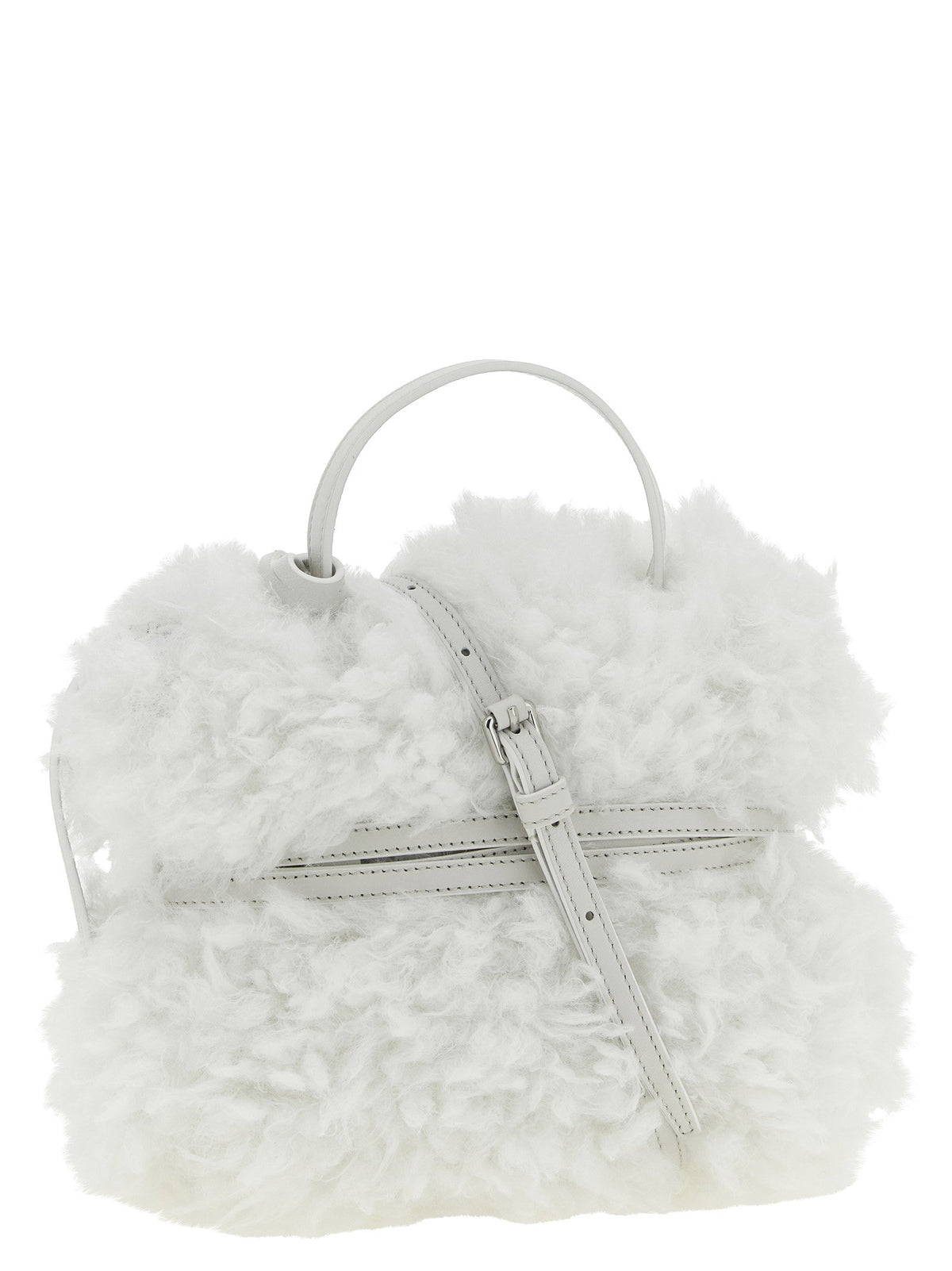 Moschino Tie Me Small Handbag-Handbag-[Adult]-[Female]-2022 Online Blue Zone Planet