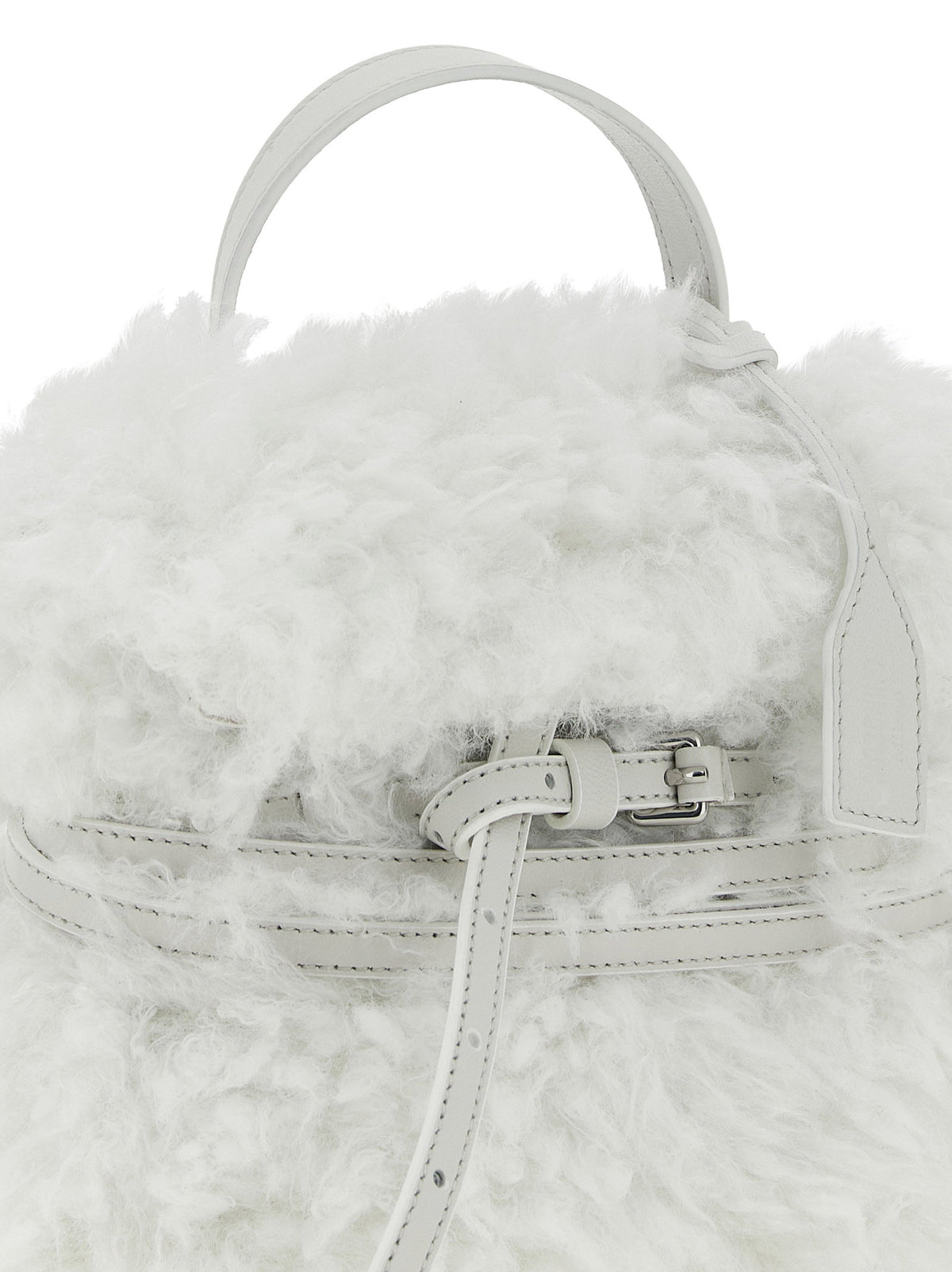 Moschino Tie Me Small Handbag-Handbag-[Adult]-[Female]-2022 Online Blue Zone Planet