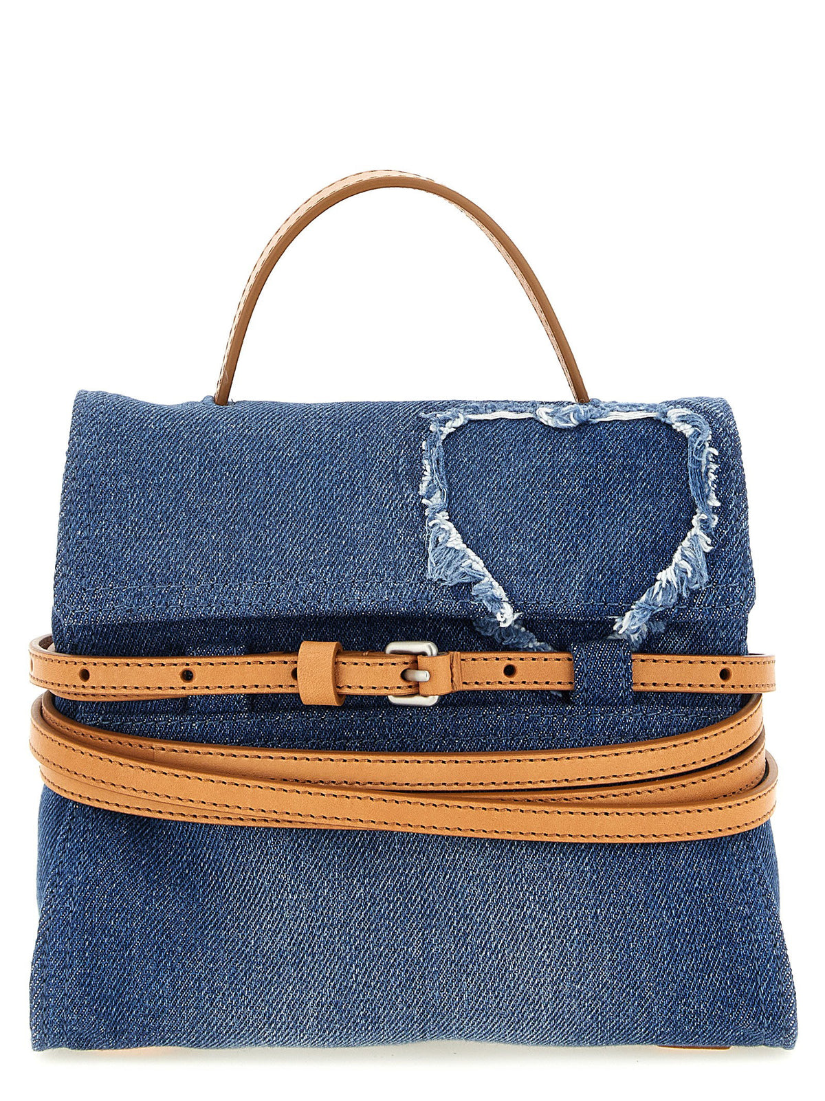 Moschino Tie Me Handbag-Handbag-[Adult]-[Female]-UNI-Blue-2022 Online Blue Zone Planet