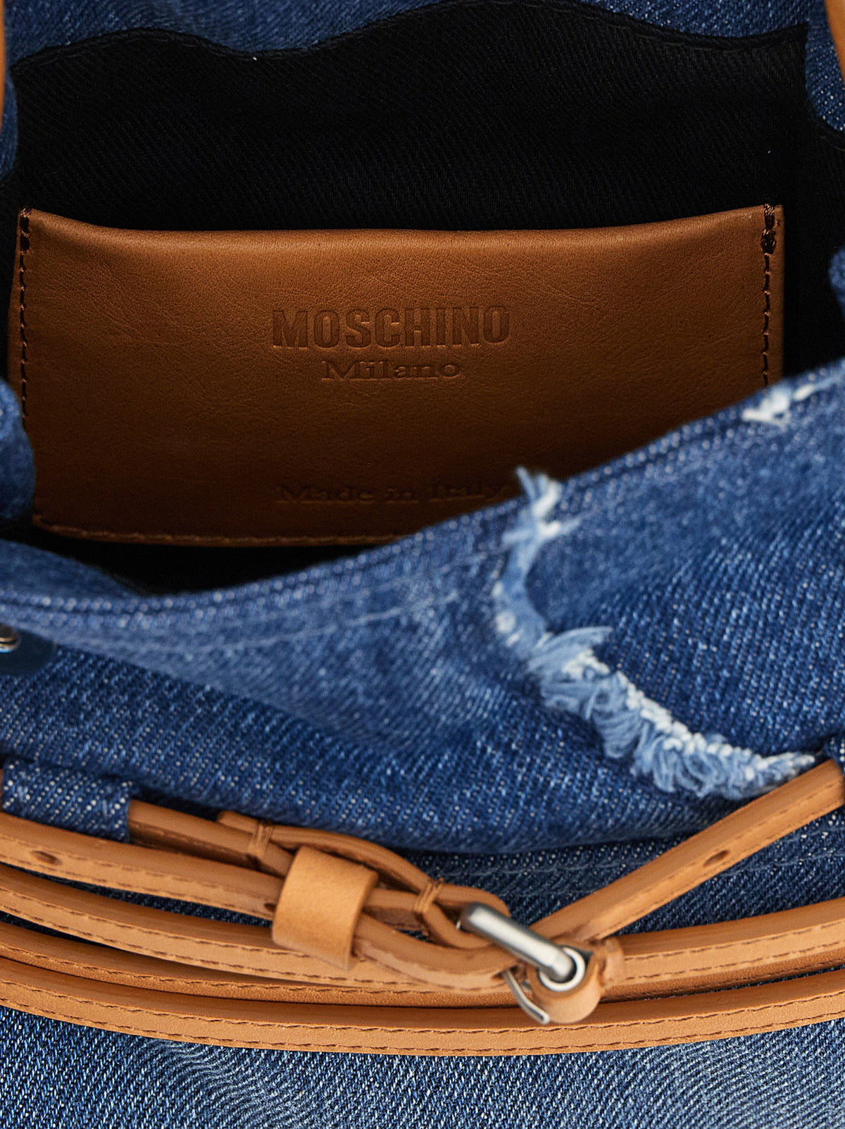 Moschino Tie Me Handbag-Handbag-[Adult]-[Female]-2022 Online Blue Zone Planet