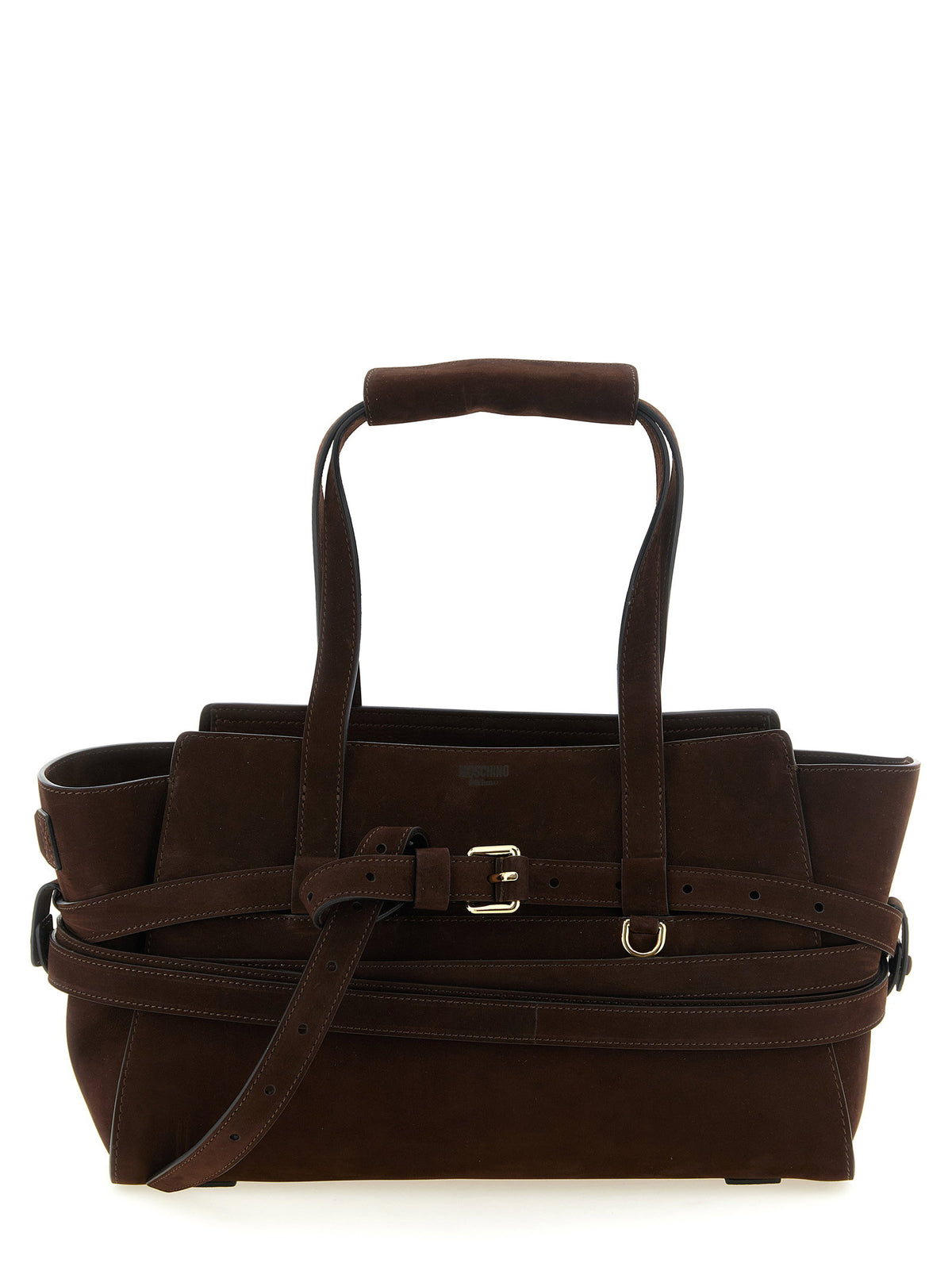 Moschino Tie Me Handbag-Handbag-[Adult]-[Female]-UNI-Brown-2022 Online Blue Zone Planet