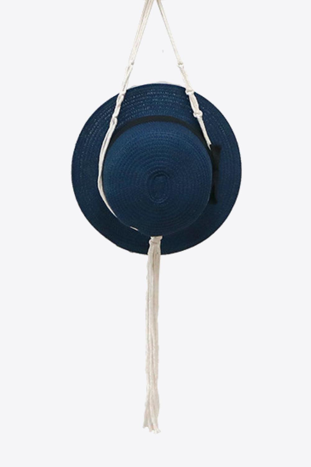 Macrame Hat Hanger BLUE ZONE PLANET