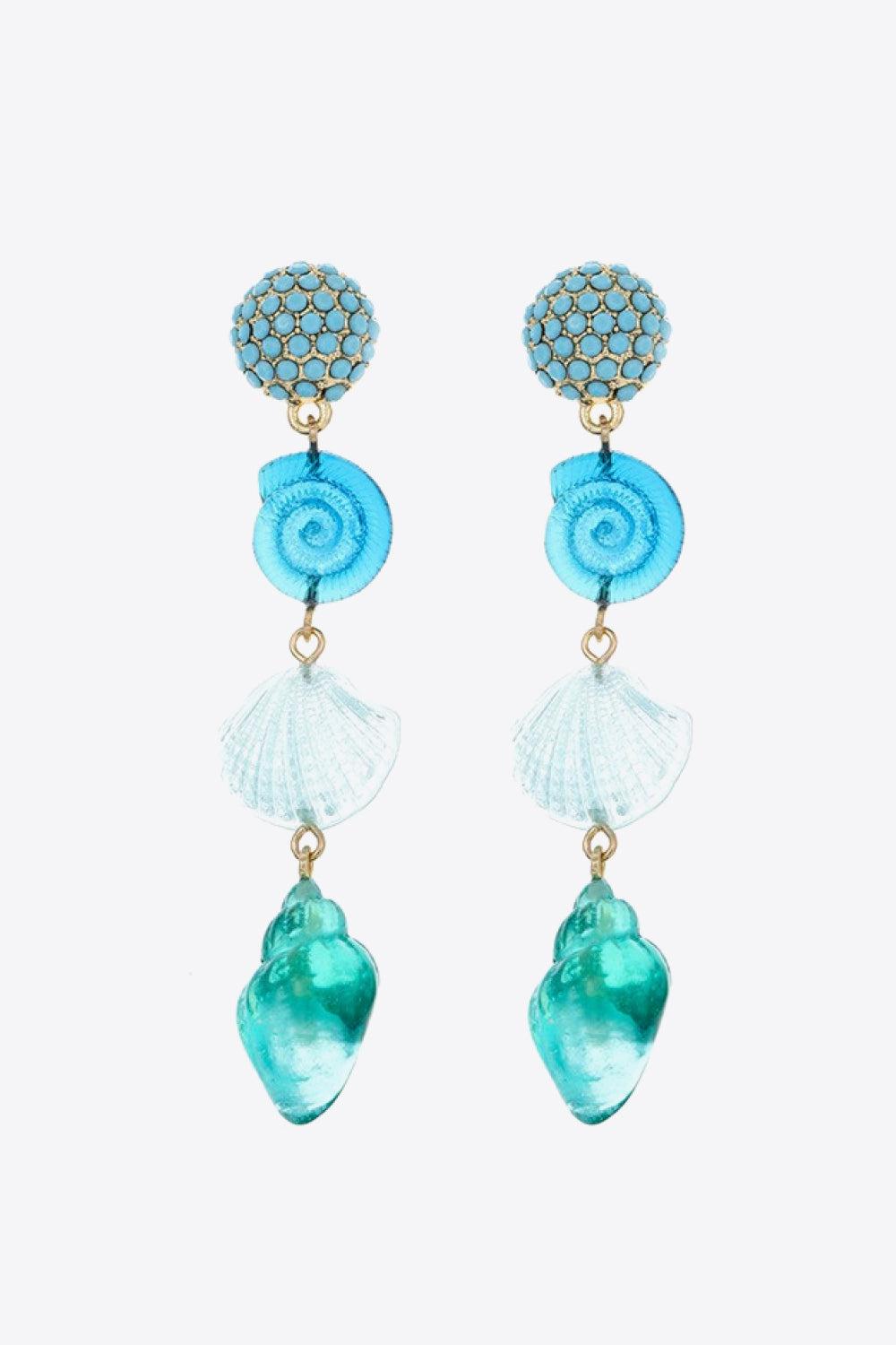 Make Your Mark Drop Earrings BLUE ZONE PLANET