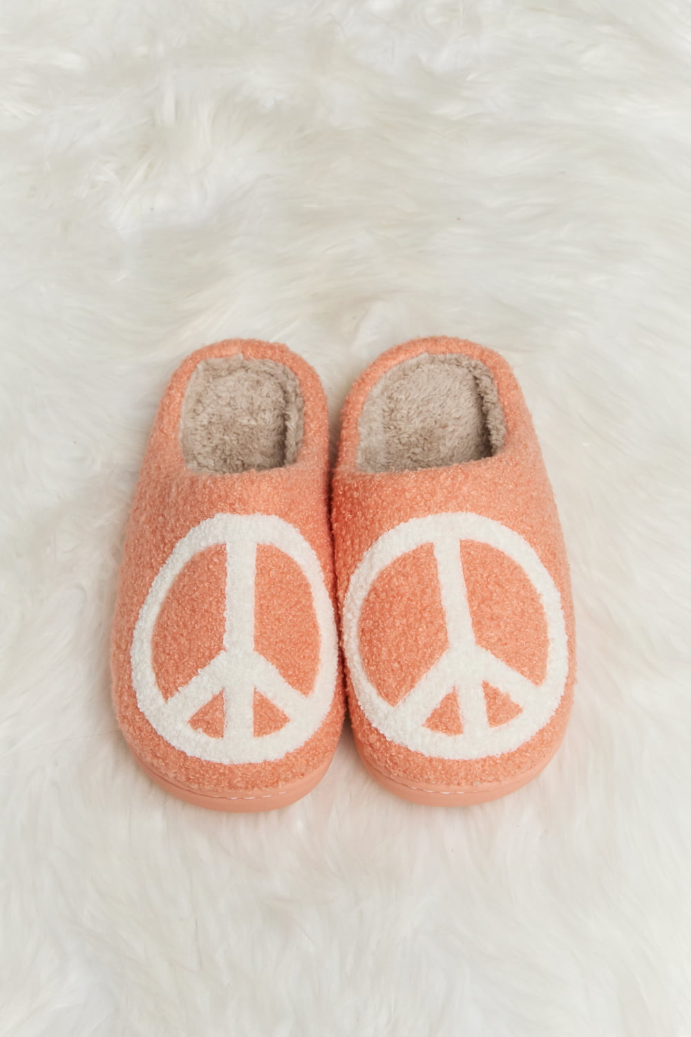 Melody Printed Plush Slide Slippers BLUE ZONE PLANET