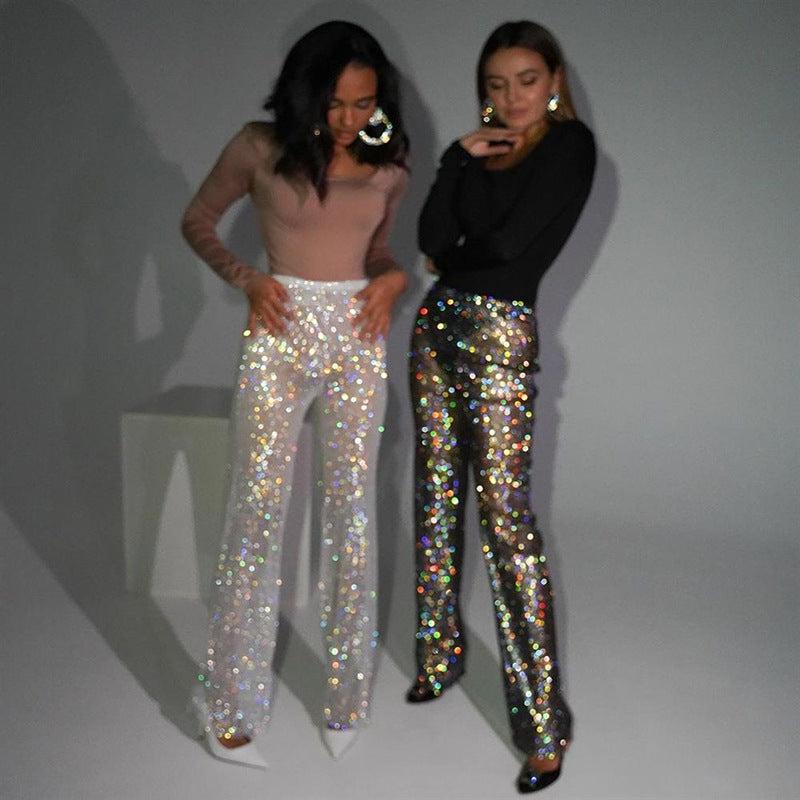 Mesh Diamond Fishnet Pants iYoowe DropShipping