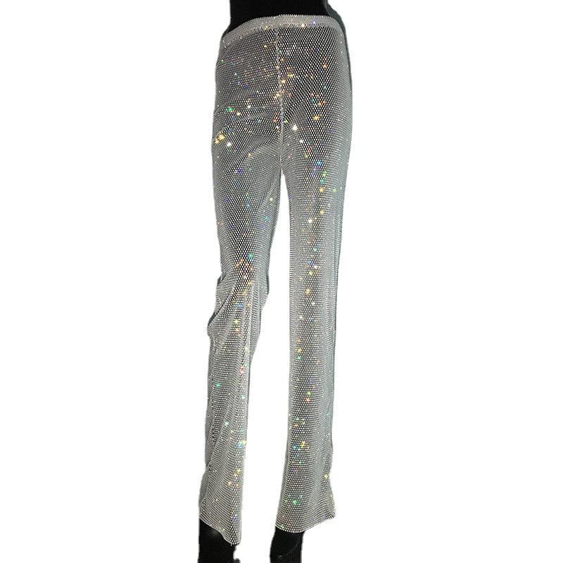 Mesh Diamond Fishnet Pants iYoowe DropShipping