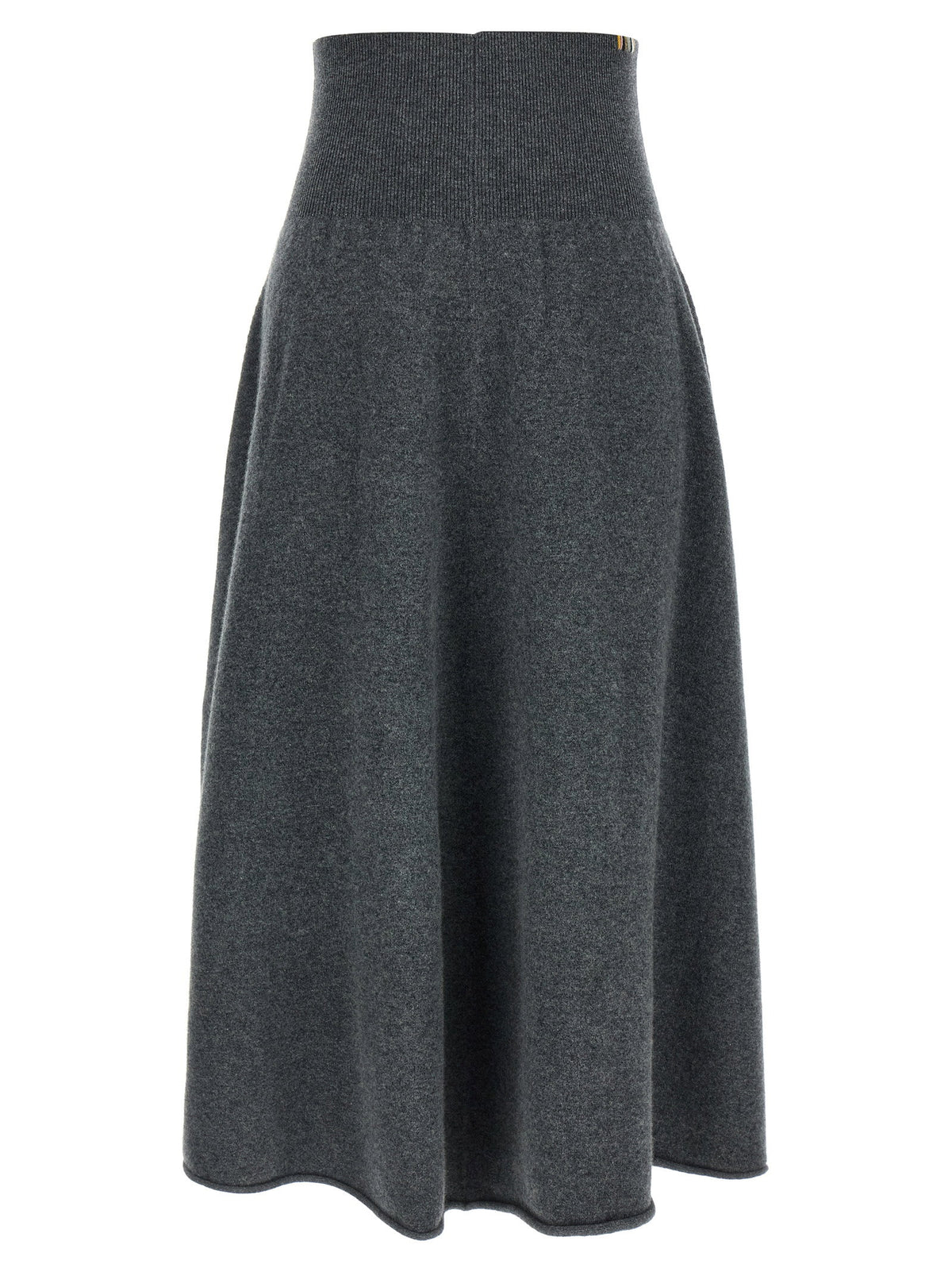 Extreme Cashmere N°388 Ease Skirt-Skirts-[Adult]-[Female]-UNI-Gray-2022 Online Blue Zone Planet