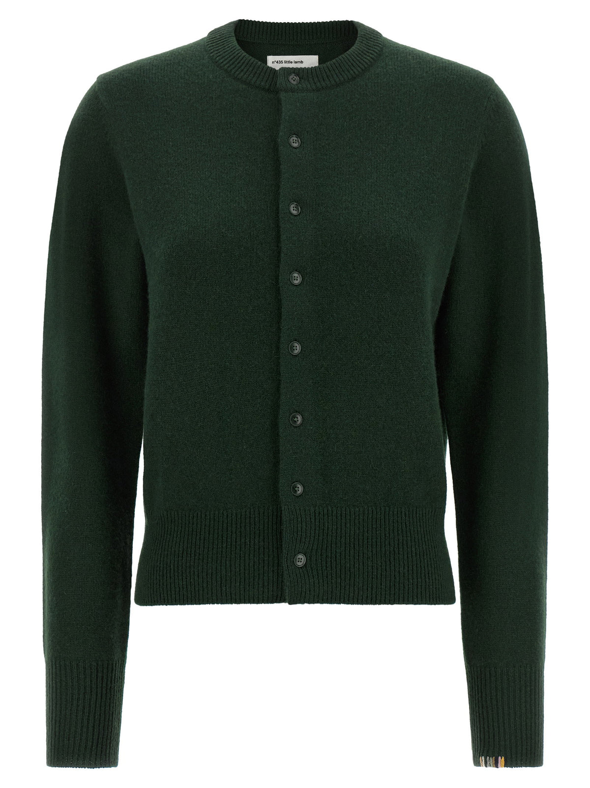 Extreme Cashmere N°435 Little Lamb Cardigan-Topwear-[Adult]-[Female]-UNI-Green-2022 Online Blue Zone Planet