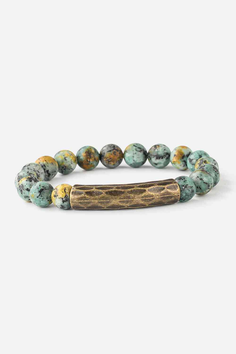 Natural Stone Beaded Bracelet BLUE ZONE PLANET