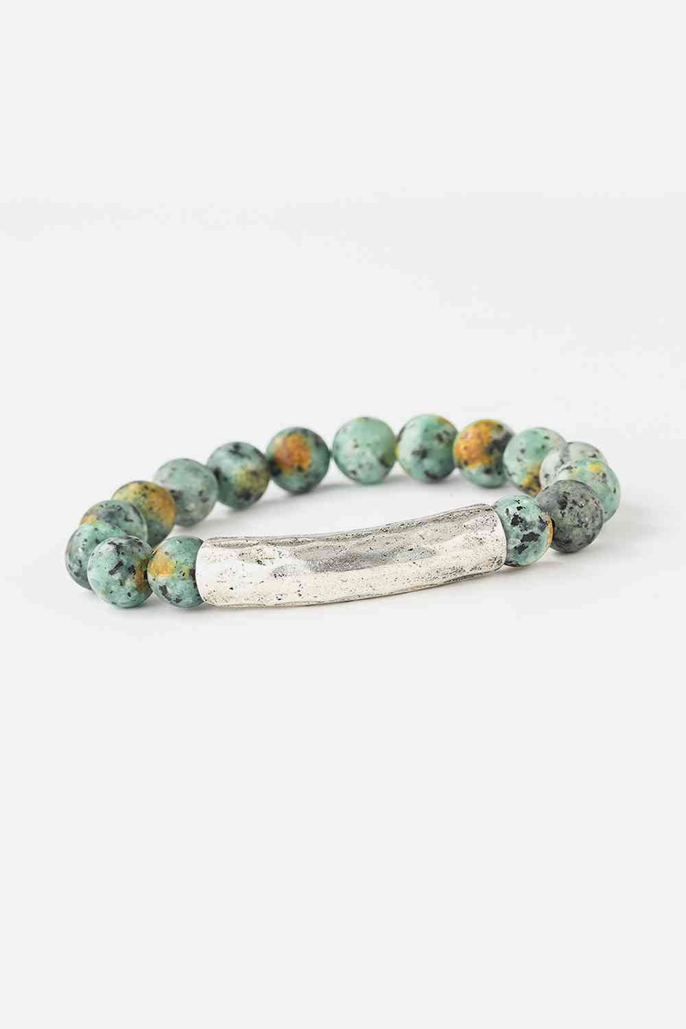 Natural Stone Beaded Bracelet BLUE ZONE PLANET