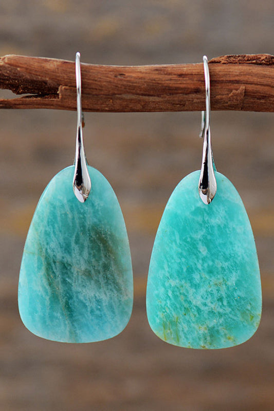 Natural Stone Dangle Earrings BLUE ZONE PLANET