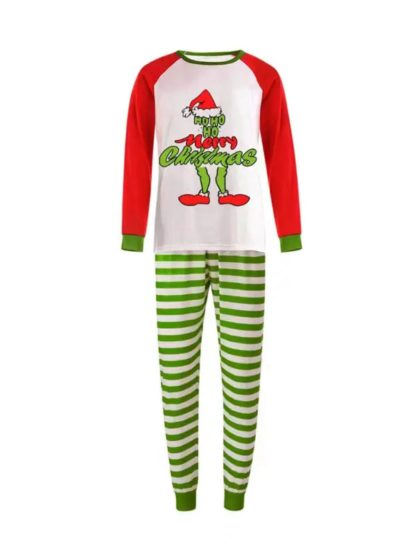 New Year's Parent-child Outfit Plaid Christmas Pajamas Cotton Parent-child Outfit (Dad Style) kakaclo