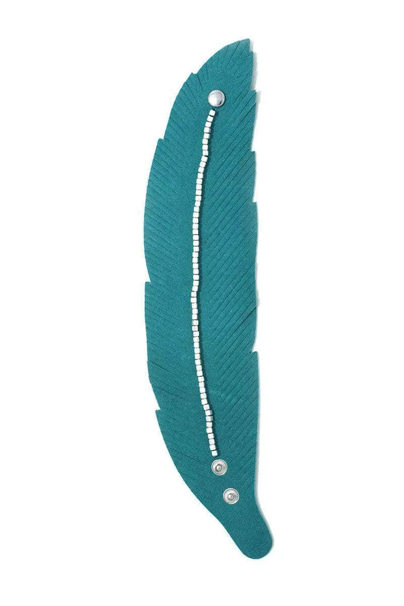 Not your typical Feather Bracelet Blue Zone Planet