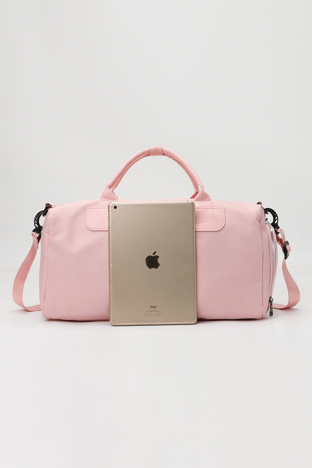 Nylon Crossbody Bag-HANDBAGS-[Adult]-[Female]-Blush Pink-One Size-2022 Online Blue Zone Planet