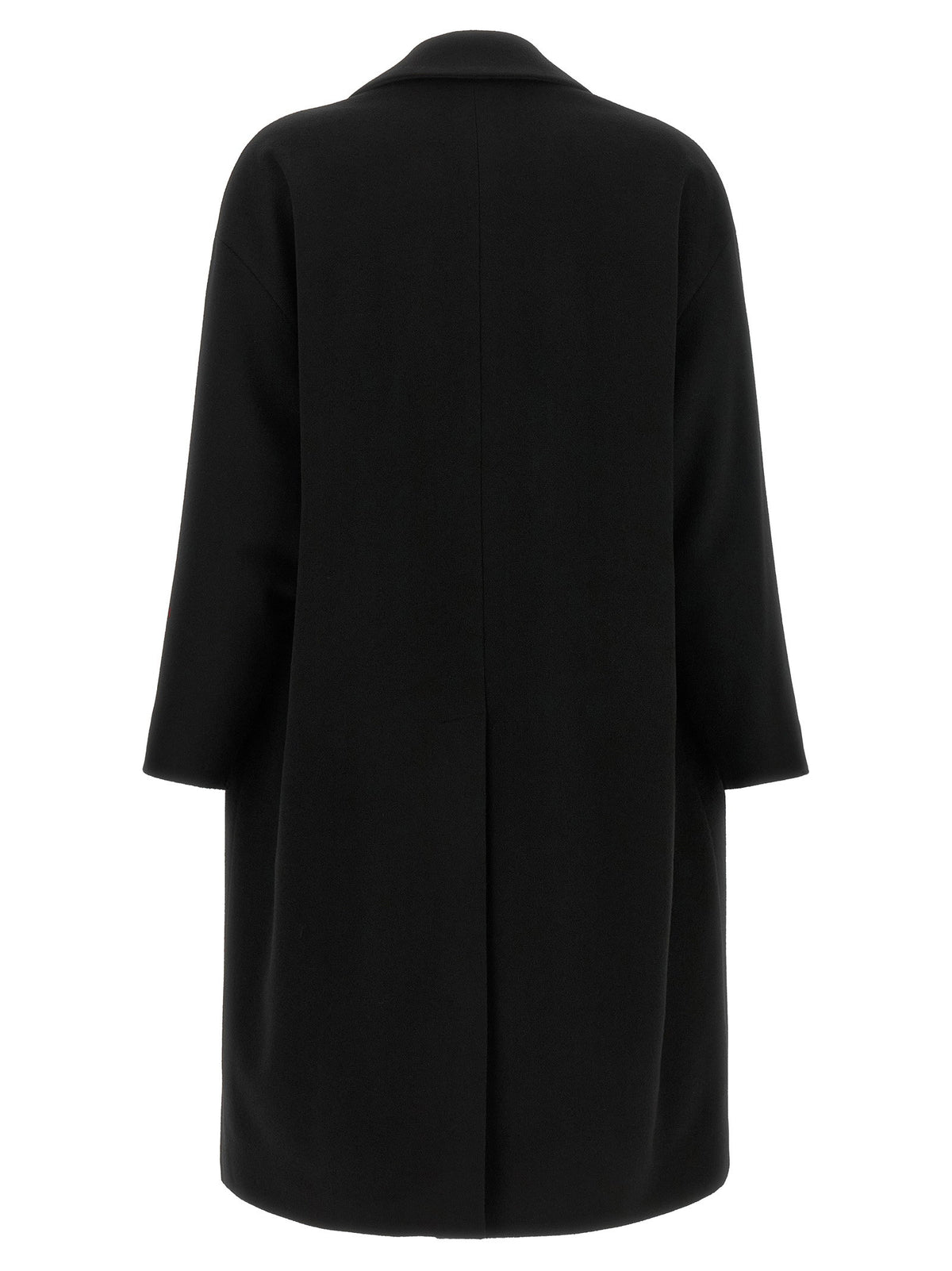 Alberto Biani Double-breasted Wide Coat-Coats-[Adult]-[Female]-2022 Online Blue Zone Planet