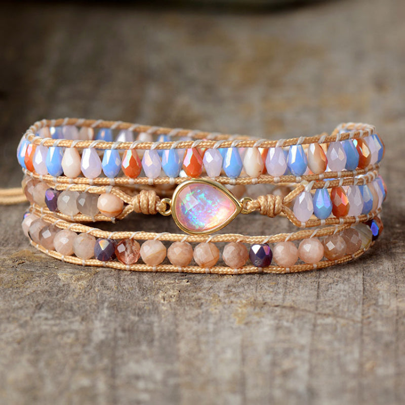 Opal Beaded Bracelet BLUE ZONE PLANET