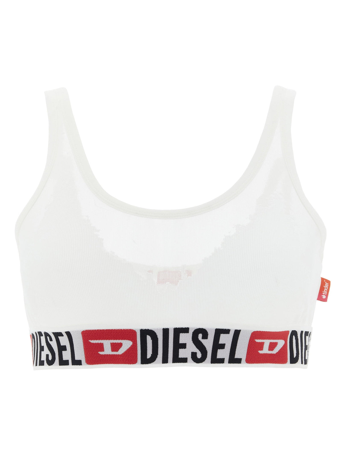 Diesel X Tinder Pr-oriba-d-core Bra-Beachwear & underwear-[Adult]-[Female]-S-White-2022 Online Blue Zone Planet