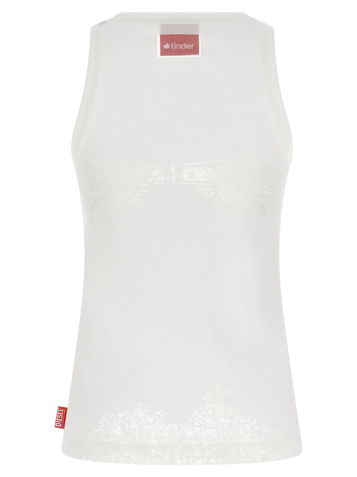 Diesel X Tinder Pr-t-anki-lace-r Tank Top-Topwear-[Adult]-[Female]-2022 Online Blue Zone Planet