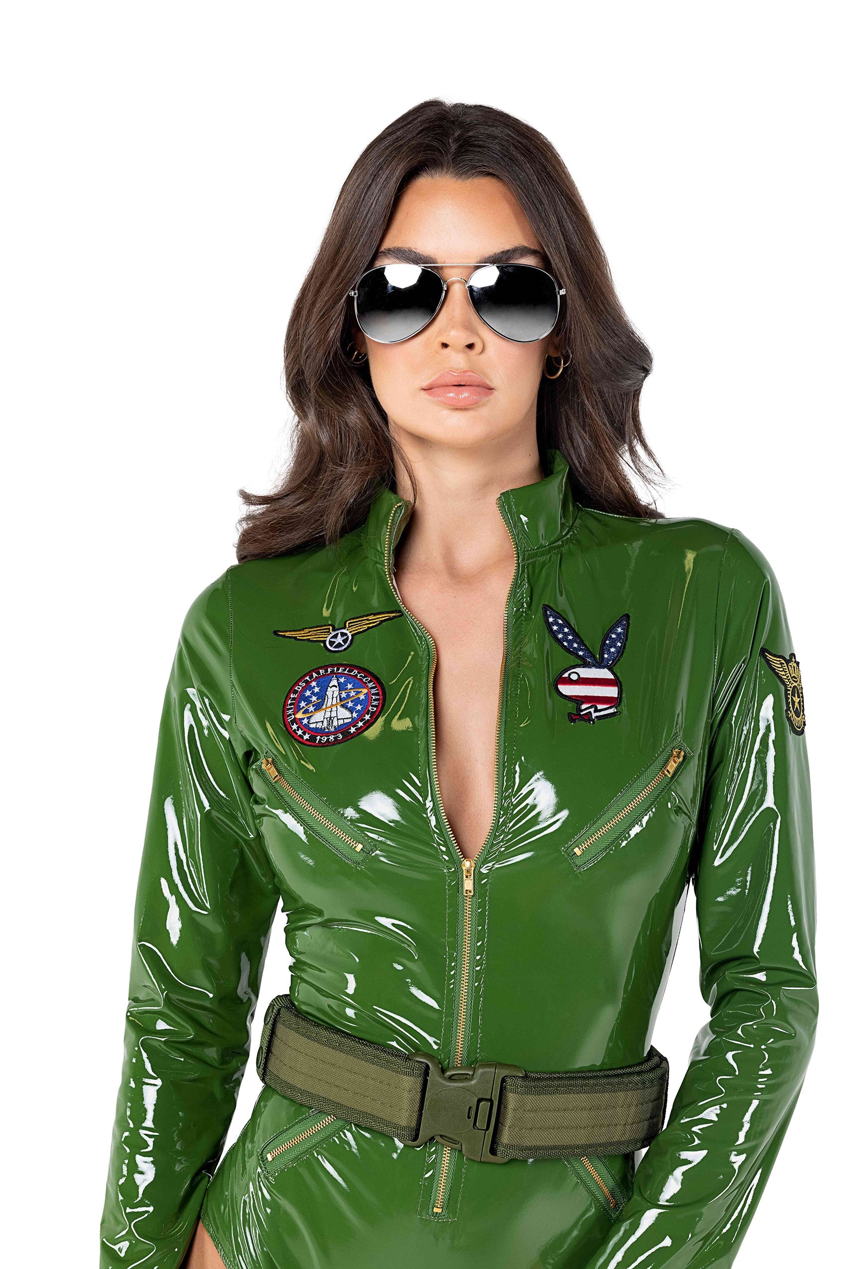 Blue Zone Planet | 2 Piece Playboy Top Pilot-TOPS / DRESSES-[Adult]-[Female]-2022 Online Blue Zone Planet