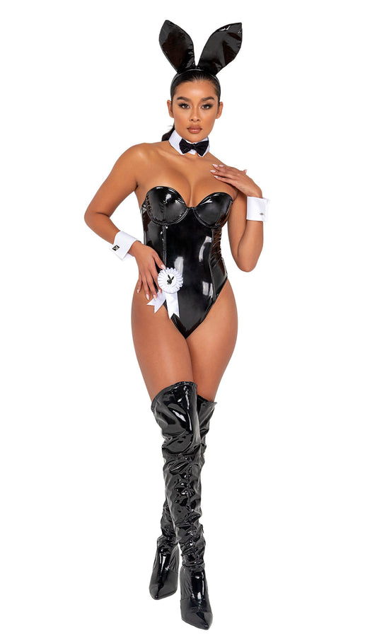 Playboy Seductress Bunny-Costumes-[Adult]-[Female]-2022 Online Blue Zone Planet