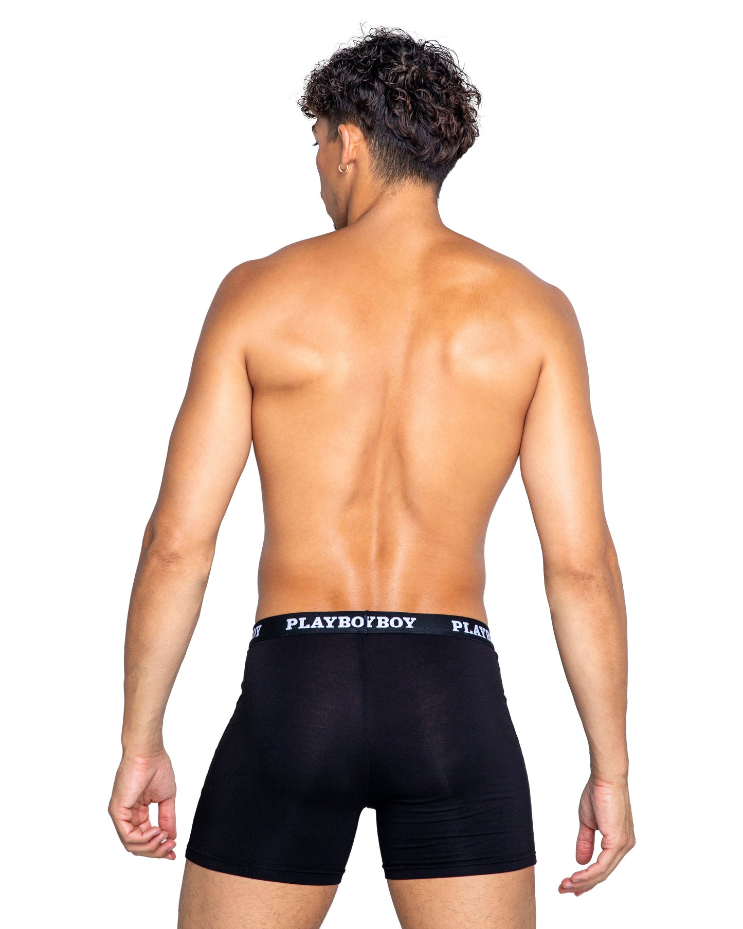 Blue Zone Planet | Playboy Mens Tuxedo Modal Classic Boxer Briefs-[Adult]-[Female]-2022 Online Blue Zone Planet