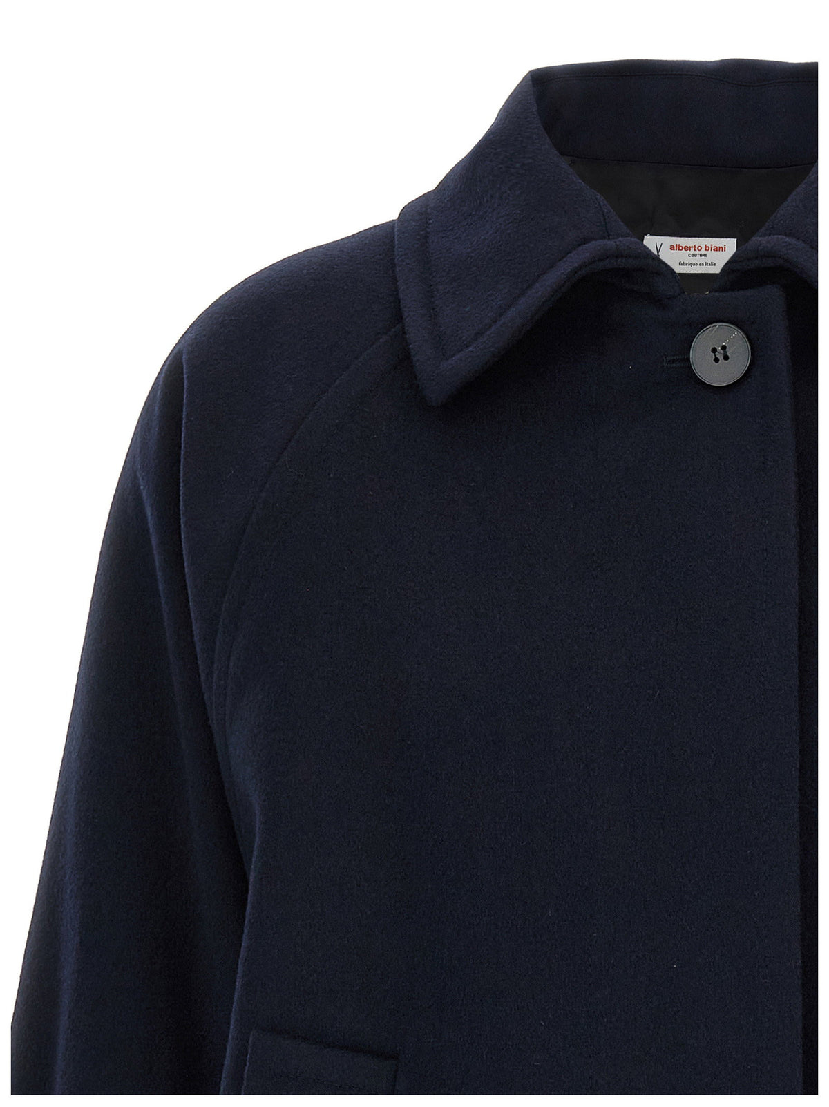 Alberto Biani Caban Coat-Coats-[Adult]-[Female]-2022 Online Blue Zone Planet