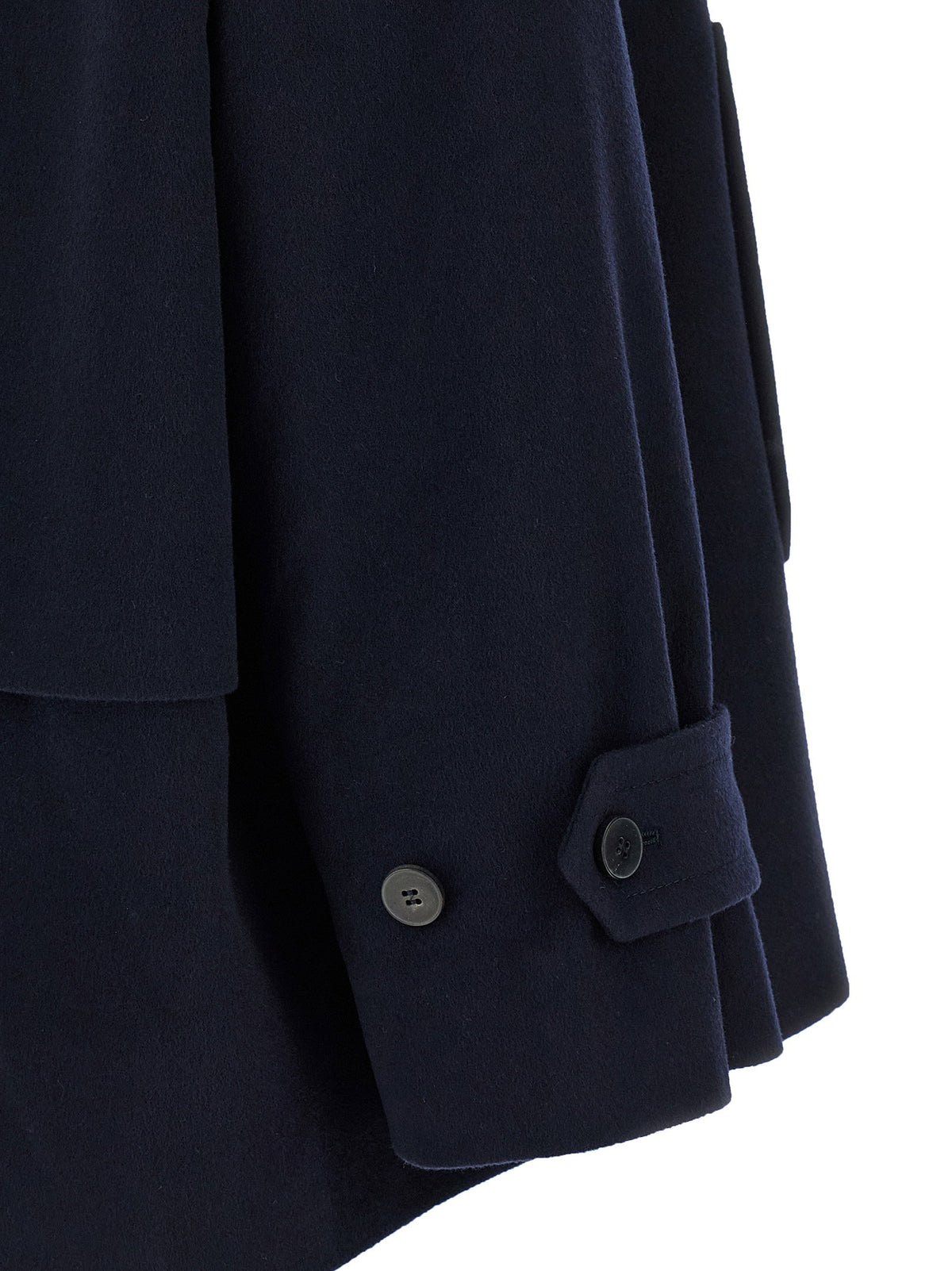 Alberto Biani Caban Coat-Coats-[Adult]-[Female]-2022 Online Blue Zone Planet