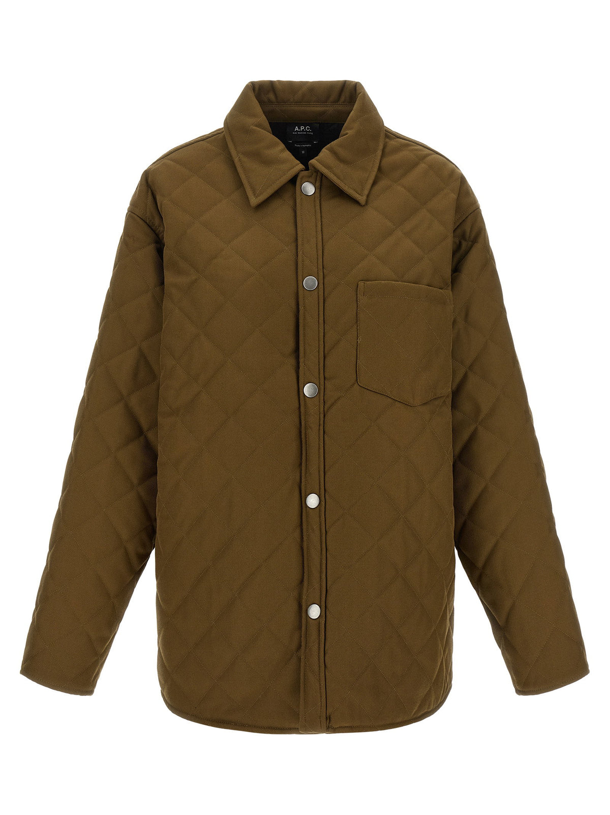 A.p.c. Georges Blouson-Jackets-[Adult]-[Female]-M-Green-2022 Online Blue Zone Planet