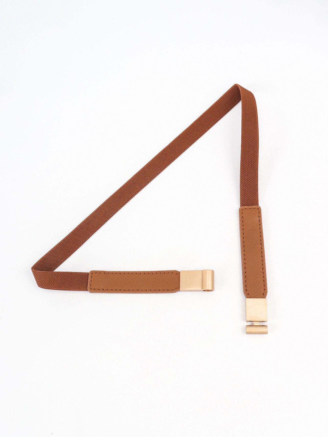 PU Elastic Skinny Belt BLUE ZONE PLANET