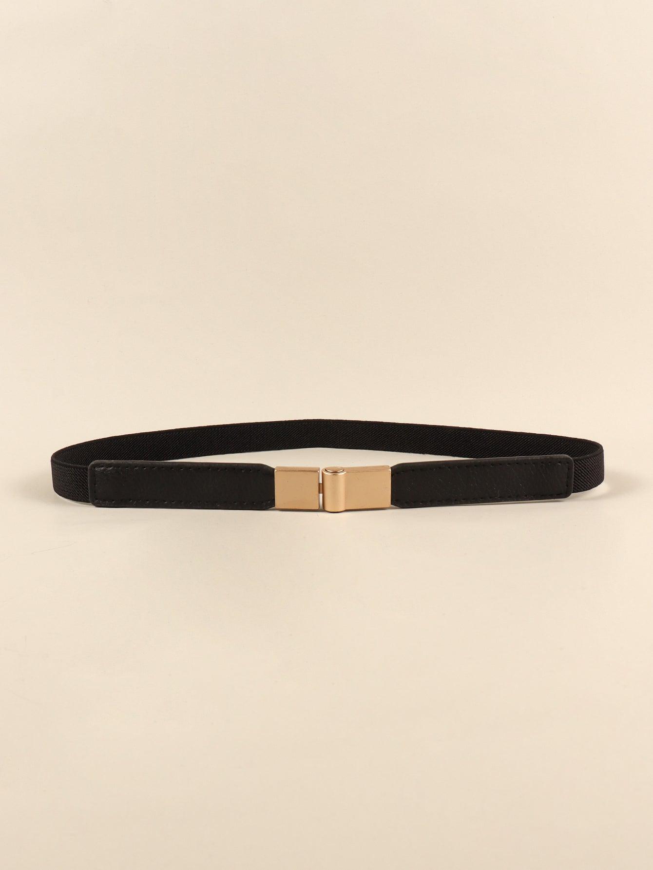 PU Elastic Skinny Belt BLUE ZONE PLANET