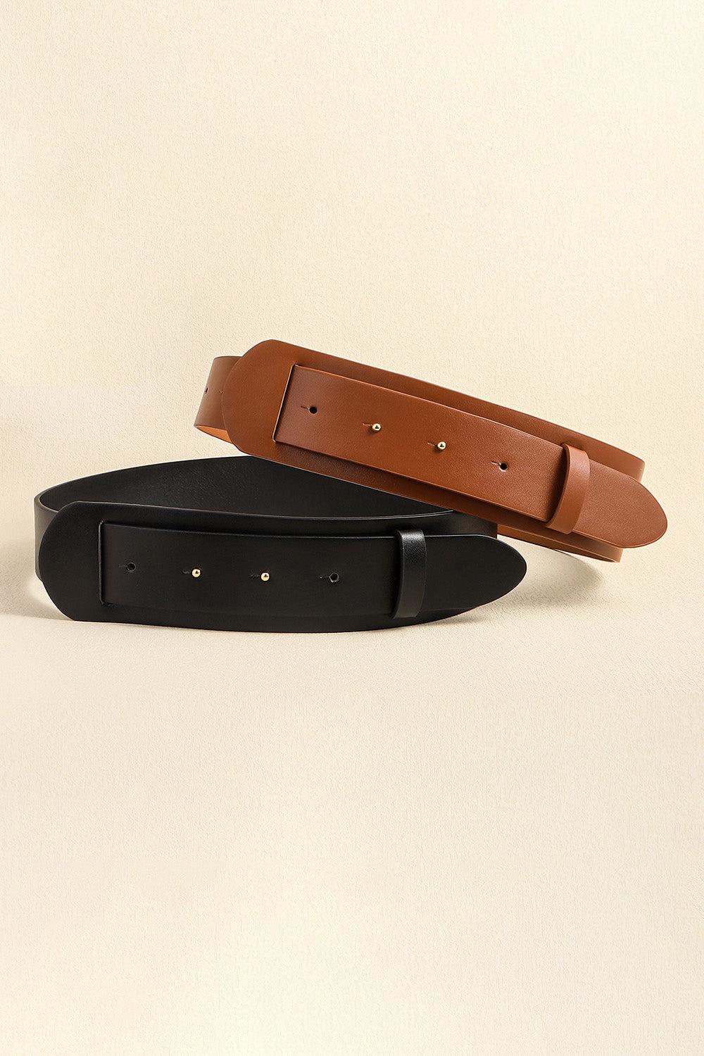 PU Leather Belt BLUE ZONE PLANET