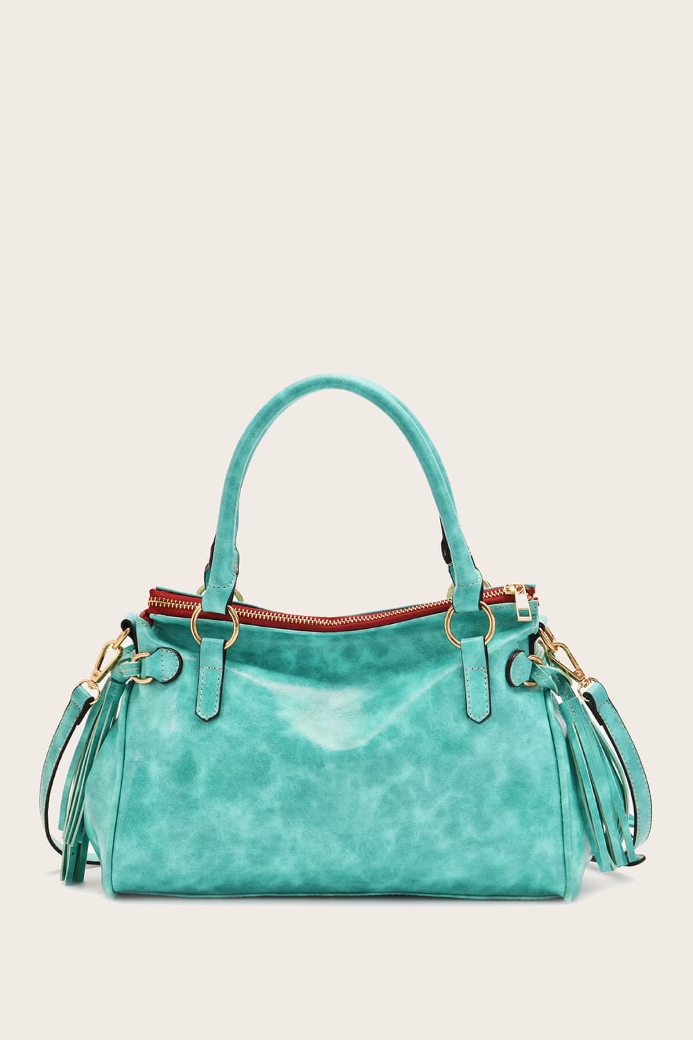 PU Leather Handbag BLUE ZONE PLANET