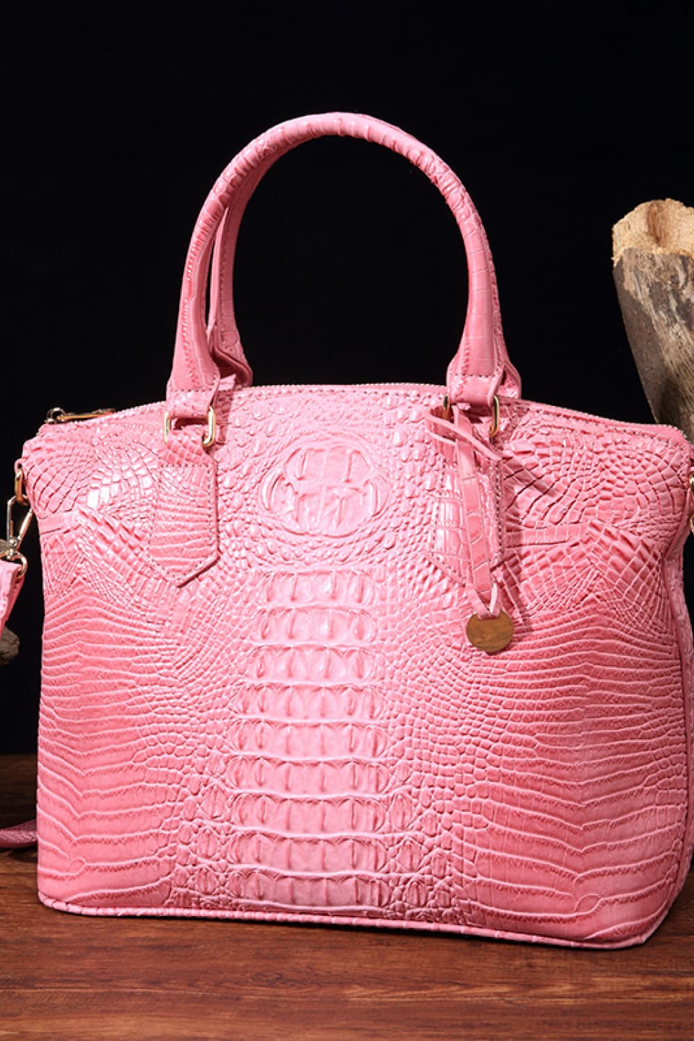 PU Leather Handbag-HANDBAGS-[Adult]-[Female]-Carnation Pink-One Size-2022 Online Blue Zone Planet