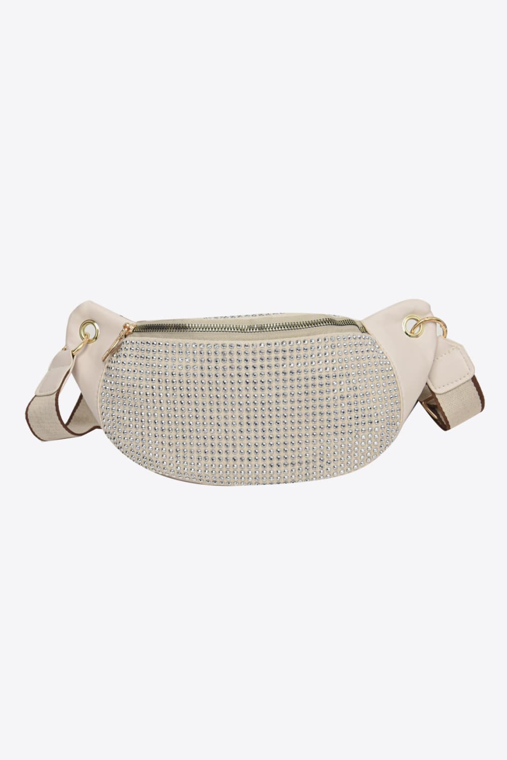 PU Leather Sling Bag-Handbags-[Adult]-[Female]-Ivory-One Size-2022 Online Blue Zone Planet