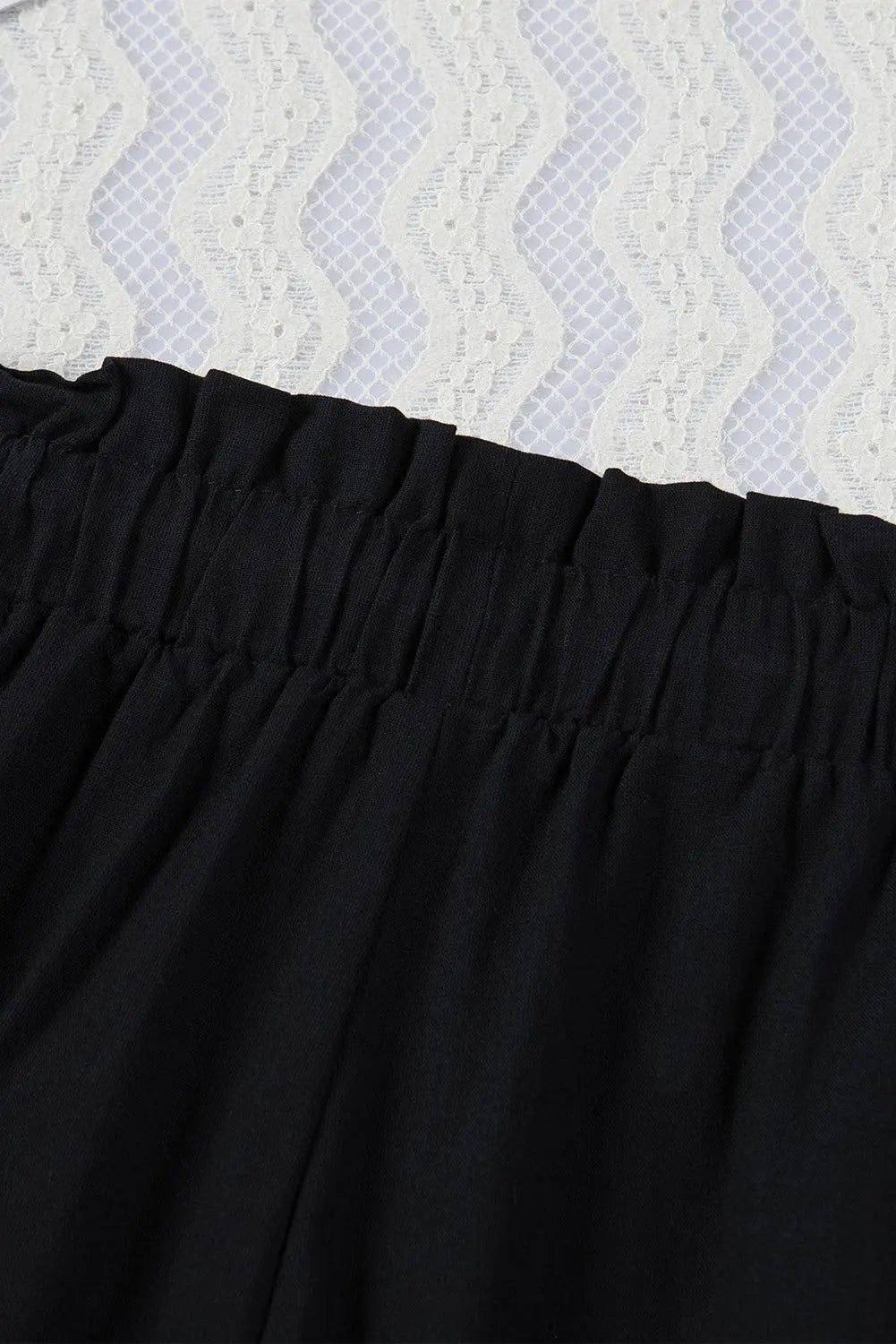 Paperbag Drawstring Waist Shorts BLUE ZONE PLANET