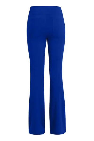 Pocketed High Waist Active Pants BLUE ZONE PLANET