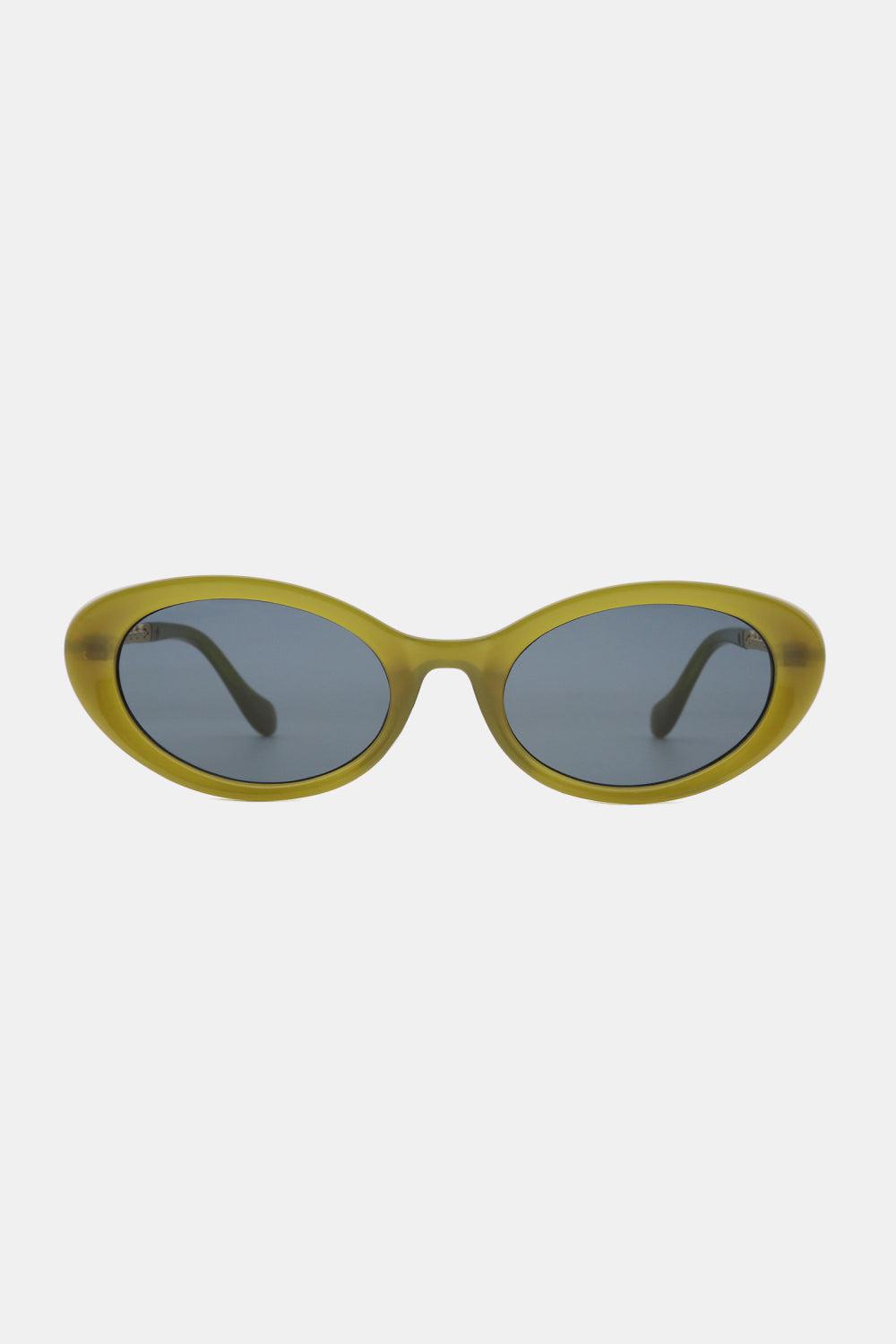 Polycarbonate Frame Cat-Eye Sunglasses BLUE ZONE PLANET