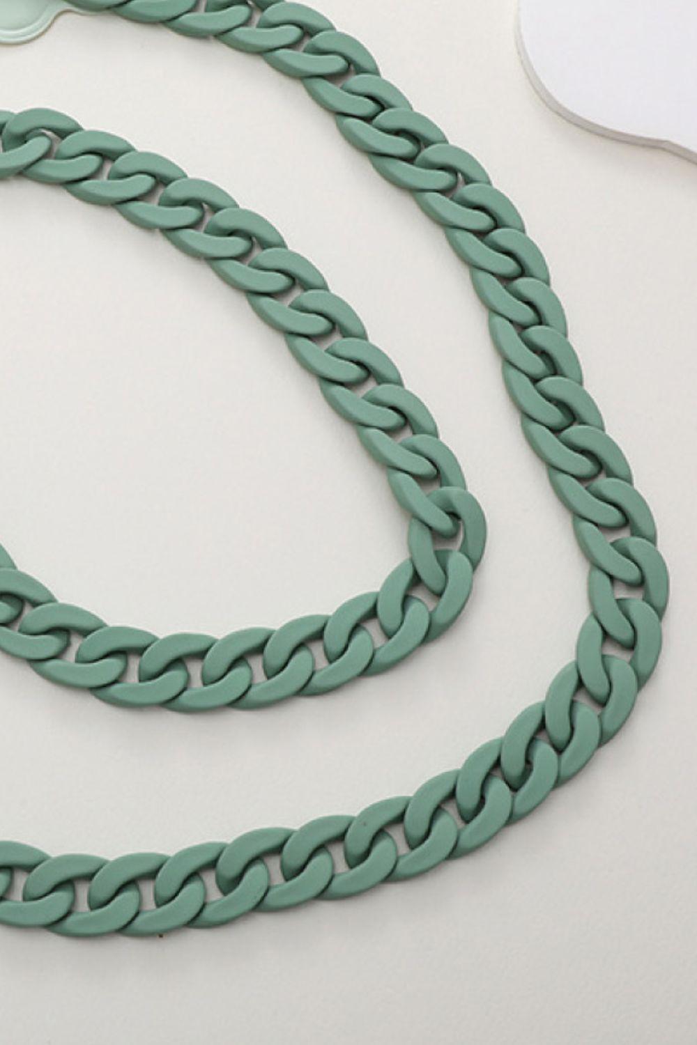Resin Crossbody Chain-CROSSBODY CHAINS-[Adult]-[Female]-2022 Online Blue Zone Planet